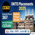 DKTE Placement Report 2025 Released; 367 Students Placed, Highest Package ₹6 LPA